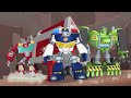 Optimus Prime & Heatwave | COMPILATION | Kid’s Cartoon | Transformers Rescue Bots