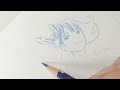 blue pencil : 青鉛筆練習スケッチ