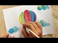 Satisfying Acrylic Painting | Parachute Drawing Step by Step | #art #viral