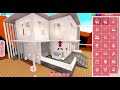I renovated the Haunted House in Club Roblox! Haunted to Soft Aesthetic Modern Home Speed Build RBLX