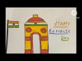 Celebrate Republic Day/ गणतंत्र दिवस की शुभकामनाएं/ Happy Republic Day to all/Drawing competition