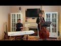 Jazz standards piano and Doublebass