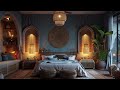 A Guide to Transform Your Bedroom into a Rustic Mediterranean-Style Haven with a Courtyard Oasis