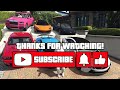 GTA 5 - Stealing Luxury Youtubers Cars with Michael! (Real Life Cars #20)