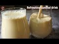 Ragi juice recipe | ragi milkshake | refreshing summer drinks | healthy cooling drinks for summer