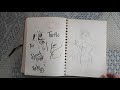 The Not Perfect Sketchbook Flip Through