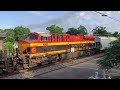 Long trains, an all white locomotive, DPUs, KCS and more!
