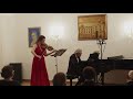 Sergej Prokofieff: Sonate D-Dur,op. 94a LIVE. Yuliya Lebedenko (vl), Stephan Möller (p)