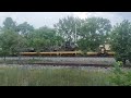 BNSF Leeds a military train through Lowellville Ohio