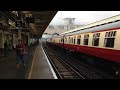 34046 Braunton Speeds Through Woking on The Solent & Sarum 13 September 2014