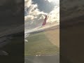 Qantas 737 landing into Melbourne