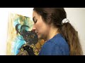 Create OIL PAINT Effects with ACRYLICS! 🎨✨ (Norse Mythology Painting)