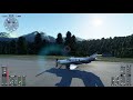 Microsoft Flight Simulator Alaska Landing with wife!