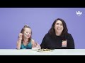 Kids Try Their Nanny's Favorite Childhood Food | Kids Try | HiHo Kids