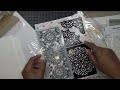 HSN Diamond Press Autoships Haul! Mandala Background Dies & Stencils, Rain or Shine Interactive Kit!