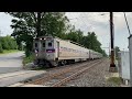 SEPTA Regional Rail West Trenton Line Trains @ Philmont (6/20/23)