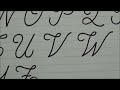 How to write cursive with pen | Spanish style | Satisfying calligraphy | Neat and clean