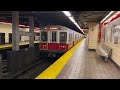 MBTA Red Line Pure UTDC Set Departs Fields Corner