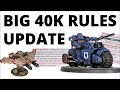40K Rules Update - Movement Rules FIXED, Core Rules Patches, Buffs for Genestealer Cult?