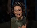 Timothée Chalamet tells how to pronounce his name: “Tim-oh-teh”