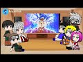 Team 7 and Jonin's + Hokage react to Goku Tiktok 3K Special •Part 2• | Aquarius