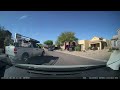 Watch to end. Sierra Vista Moron driver.