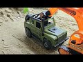 Mega RC Construction Site Action RC Excavator Dump Trucks Wheel Loader Dozer Tractors RC Vehicles 3