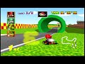 MARIO KART 64 FLOWER CUP 100cc MARIO GAMEPLAY (N64/NINTENDO SWITCH)