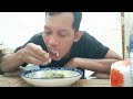 mukbang sayur daun singkong super enak