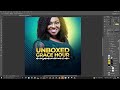 How To Easily Create a Seamless Pattern for a Church Poster On Adobe Photoshop || 2023 Tutorial