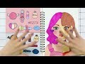 Paper DIY make up ! Create Wednesday & Enid's Looks #3 | Pomni Paper Diy Craft | Pomni paper Diy