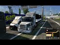 Euro Truck Simulator 2: Transporting Grains with 113H Bi-Trem Truck