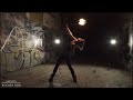 Rocket Rob - Smooth [Santana guitar cover, Fire Dance video]