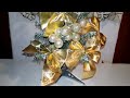 HOW TO makeover your old Christmas tree to luxurious one! Tutorial for Christmas, NEW YEAR 2023! DIY