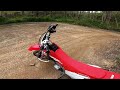 HONDA CRF250F FIRST RIDE HATFIELD MCCOY TRAILS