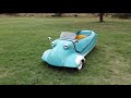 Restoring a Messerschmitt kr 200 in 9 weeks