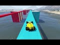 Cars vs Splitting Roads in GTA 5