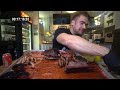 OWNER BETS ME $500 TO BEAT HIS XXL BBQ CHALLENGE | Joel Hansen