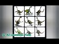 40 variations of Therizinosaurus