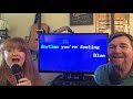 #1 Kristina & David  Senior sing along with lyrics  Karaoke Style