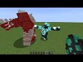 iron golem + WARDEN + ferrous wroughtnout in minecraft = ?