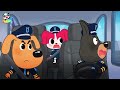 Sheriff's First Time Surfing | Safety Tips | Kids Cartoon | Sheriff Labrador | BabyBus