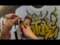 Painting GRAFFITI Style Airbrush Art LIVE! 🎥 AC LiveStream 10/19/20