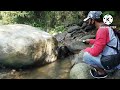 Mancing  di sungai benar-benar seru,banyak ikan wadernya #mancing