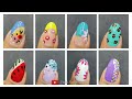 Top 8 Simple Nail Art at home  😎 Summer Nail Art 24