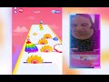 Satisfying Mobile Games Playing 9999 Tiktok UP LEVEL Sandwich Runner, Clothes Run CQNH1