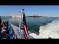On the Catalina Express, passing the OLD and the NEW