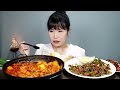 mukbang, spicy, kimchi.