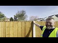 How To Install A Fence From Start To Finish!