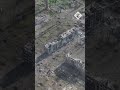 Drone footage shows destroyed buildings in Ukrainian frontline town of Chasiv Yar